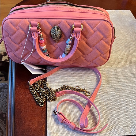 Kurt Geiger London Small Kensington duffle Quilted Leather Bag - NWT - Picture 6 of 13